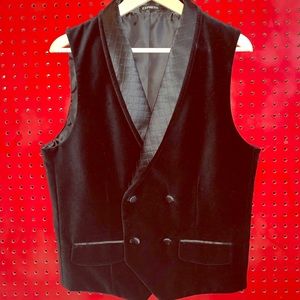 Express men’s tuxedo vest